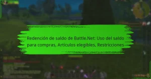 Redención de saldo de Battle.Net: Uso del saldo para compras, Artículos elegibles, Restricciones