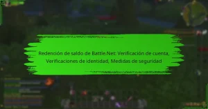 Redención de saldo de Battle.Net: Verificación de cuenta, Verificaciones de identidad, Medidas de seguridad